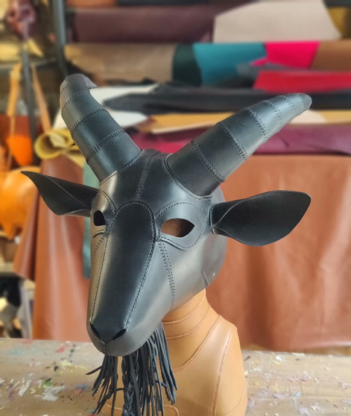 Goat head mask