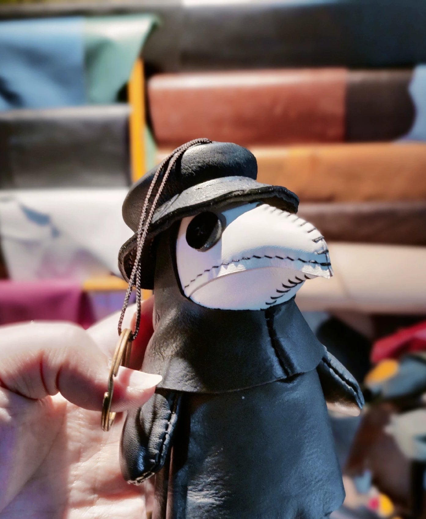 Bird's beak doctor pendant