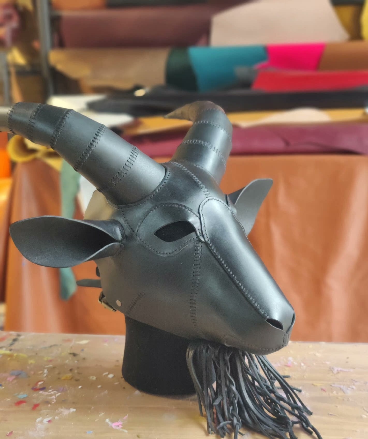 Goat head mask