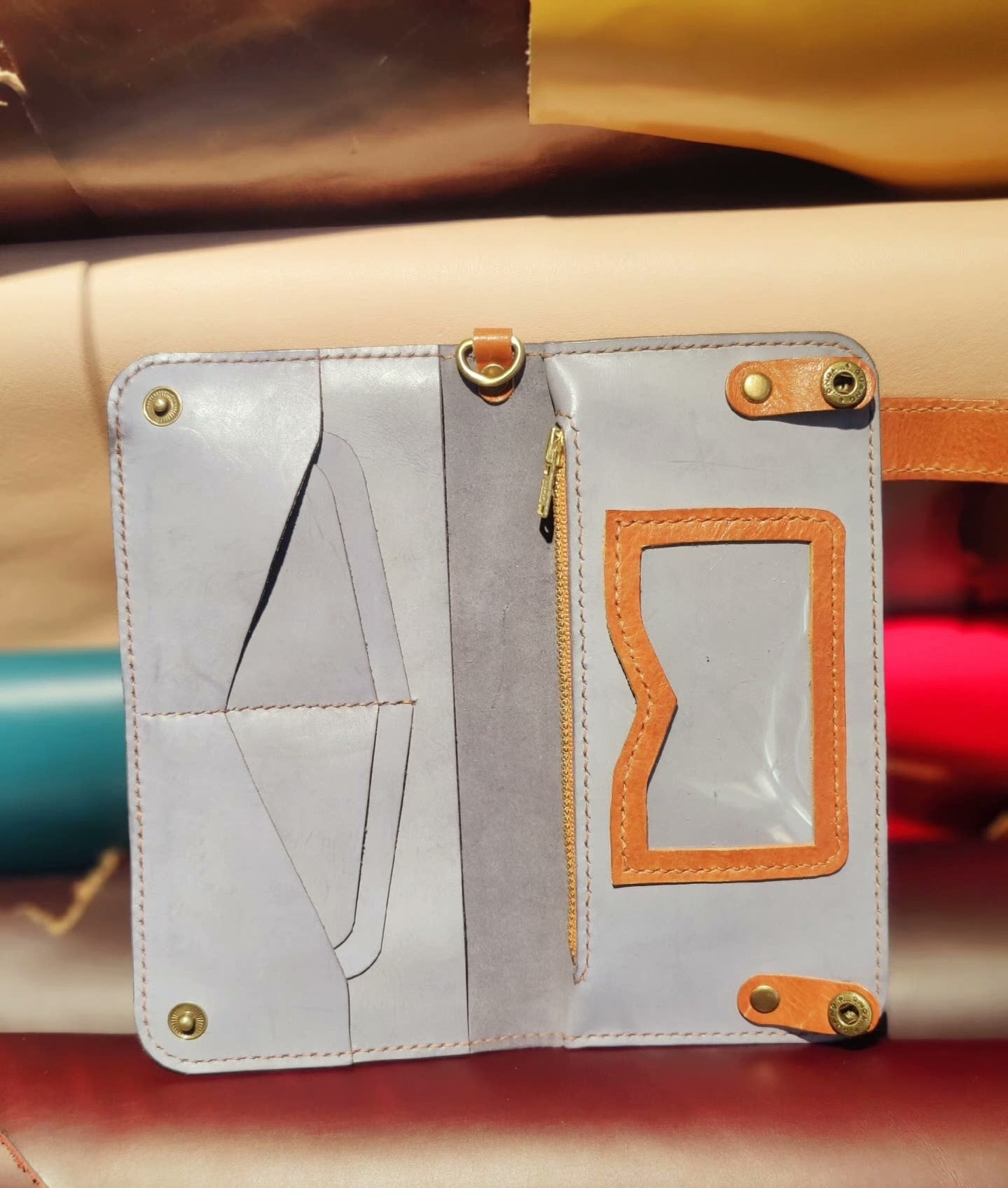 Handmade cowhide wallet