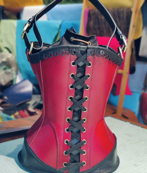 Corset Style Tote Bag