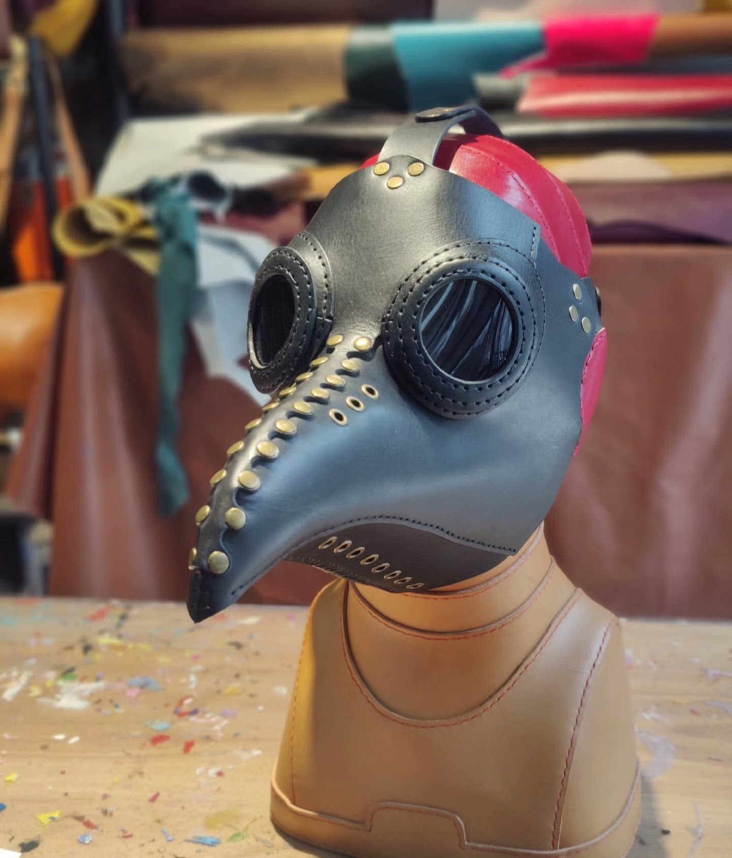 Bird's beak doctor mask
