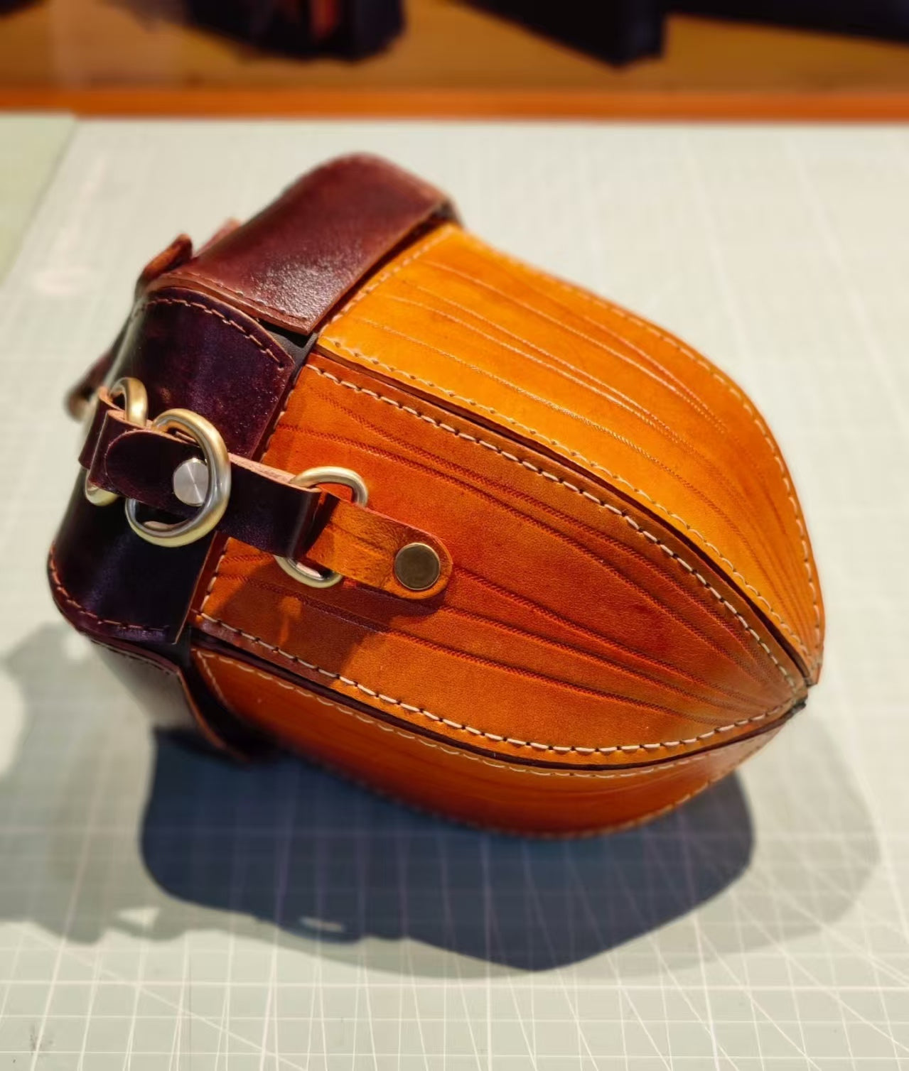 Hazelnut shoulder bag