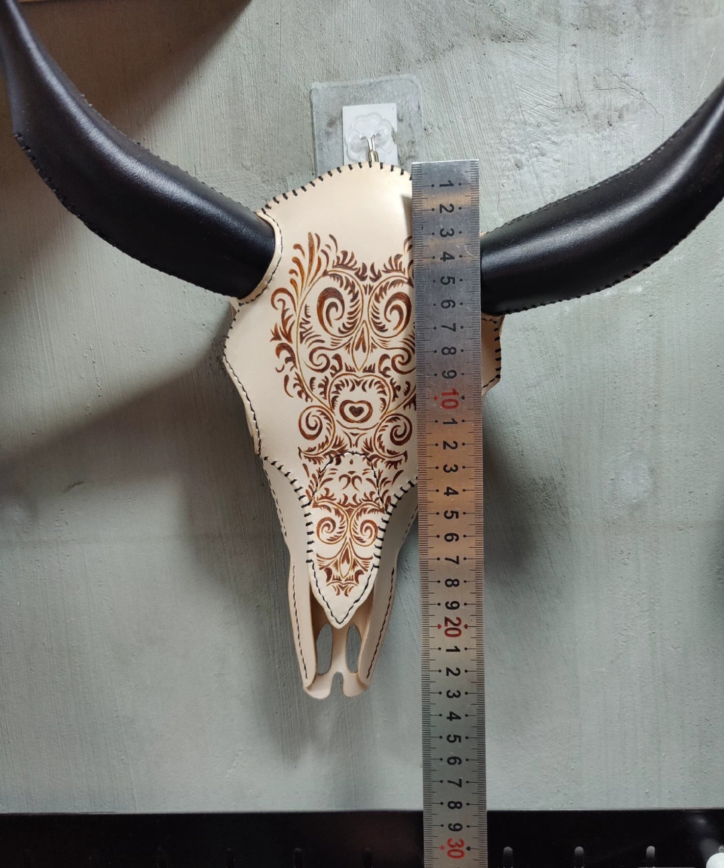 Bull head decoration