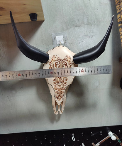 Bull head decoration