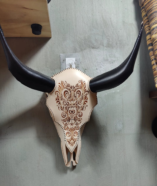 Bull head decoration