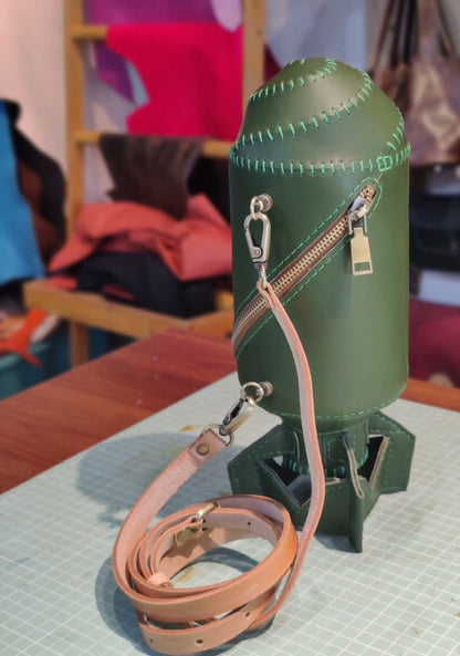 Nuclear bomb style shoulder bag