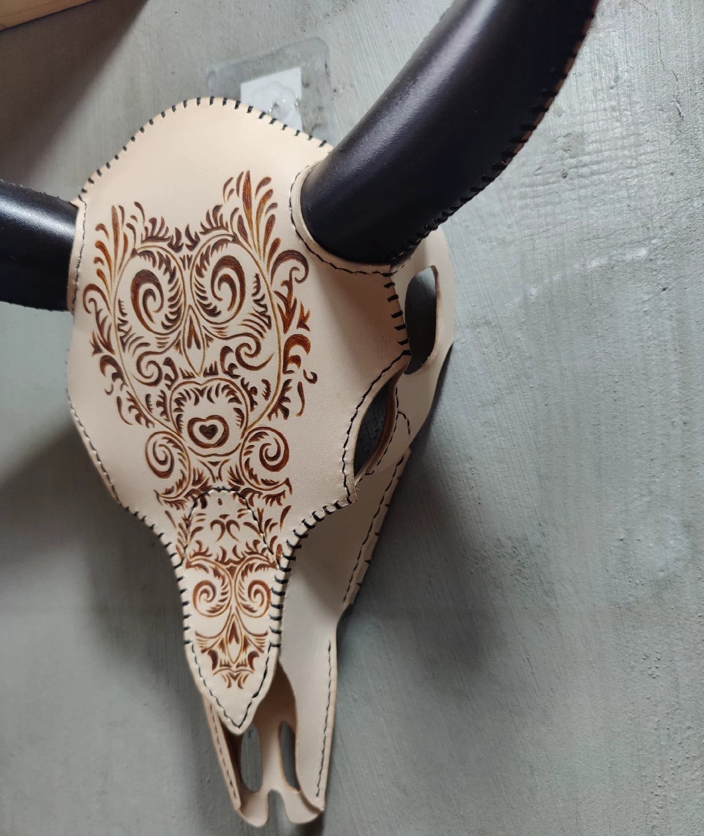 Bull head decoration