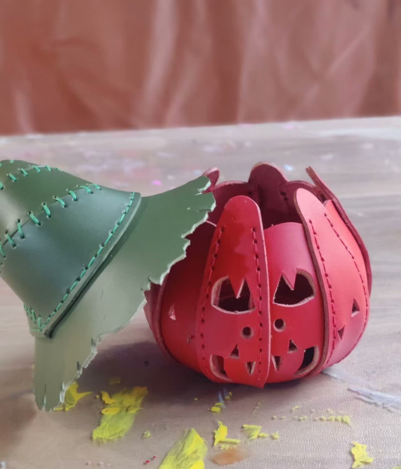 Pumpkin Wizard Pendant